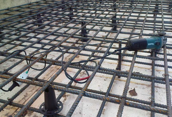 Армирование монолитной плиты перекрытия – как укладывать плиту перекрытия на фундамент 5